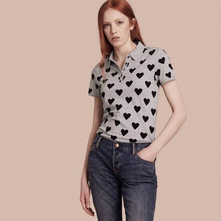 Burberry short lapel T woman S-2XL-076